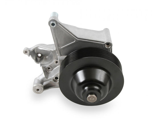 Bracket Kit, P/S LT5-W Long Spacer Natural Power Steering Bracket GM LT5 System Holley-1