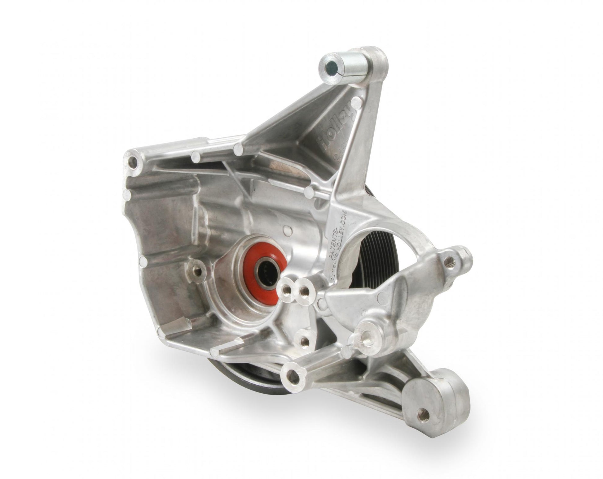 Bracket Kit, P/S LT5-W Long Spacer Natural Power Steering Bracket GM LT5 System Holley-3