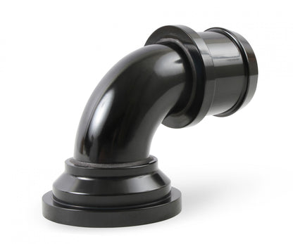 Water Neck Swivel 90 Degree Angle Black Fits 2003-Up Mopar Gen III Hemi Engines 90 Degree Holley-4