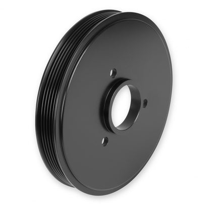 Replacement Crankshaft Pulley Fits Mid Mount Accessory Drive for Gen III Hemi with SFI Certified Damper Billet Aluminum Construction Holley-4