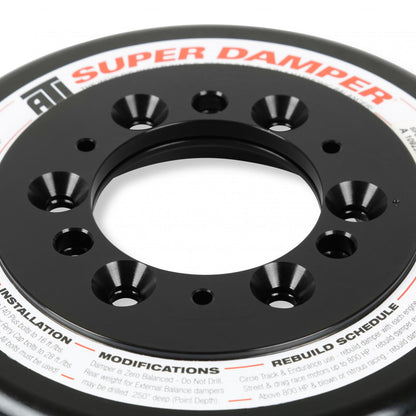 Replacement Damper Fits Mid-Mount Accessory Drive for Gen III Hemi with SFI Certified Damper Non VVT Holley-6