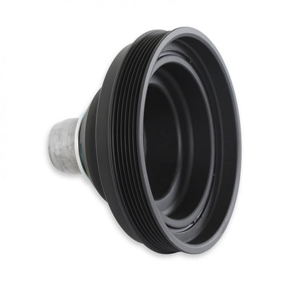 Replacement Damper Non VVT Cast Iron Damper for Gen III Hemi Mid-Mount Accessory Drive System Non VVT Black Finish Holley-2