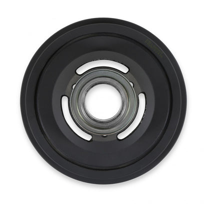 Replacement Damper Non VVT Cast Iron Damper for Gen III Hemi Mid-Mount Accessory Drive System Non VVT Black Finish Holley-4