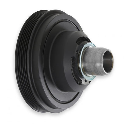 Replacement Damper Non VVT Cast Iron Damper for Gen III Hemi Mid-Mount Accessory Drive System Non VVT Black Finish Holley-6