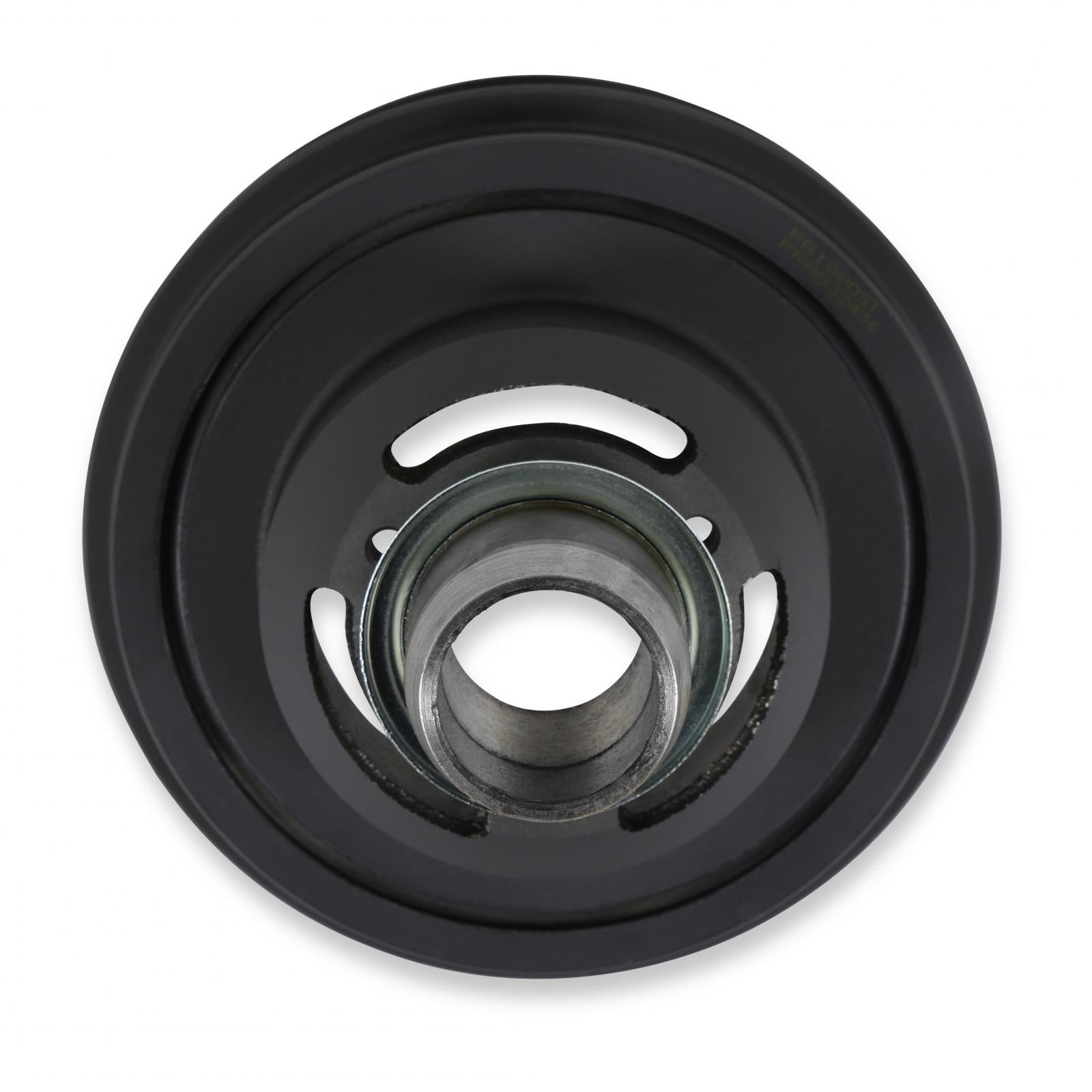 Replacement Damper Non VVT Cast Iron Damper for Gen III Hemi Mid-Mount Accessory Drive System Non VVT Black Finish Holley-7