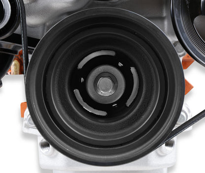 Replacement Damper VVT Cast Iron Damper for Gen III Hemi Mid-Mount Accessory Drive System VVT Black Finish Holley-2