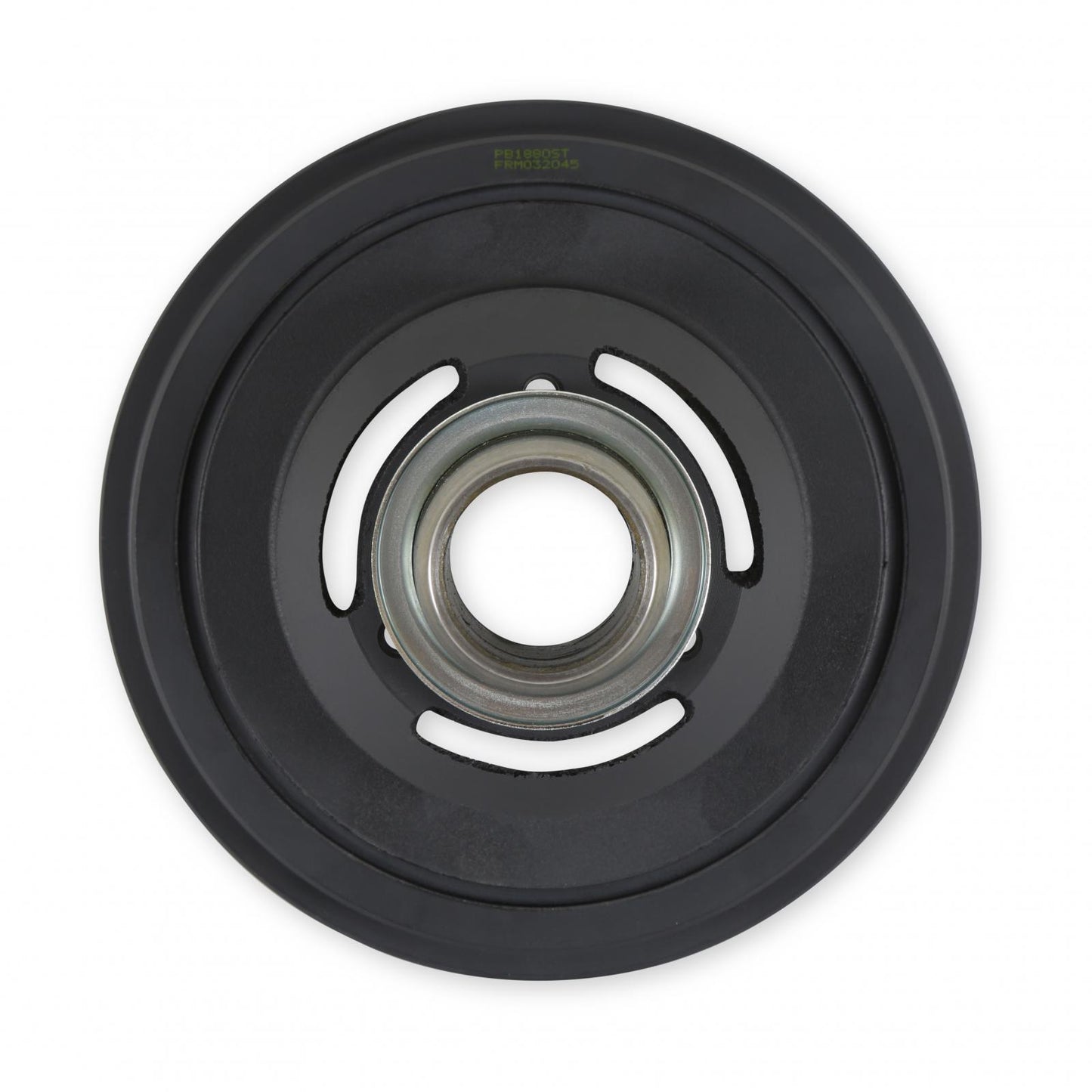 Replacement Damper VVT Cast Iron Damper for Gen III Hemi Mid-Mount Accessory Drive System VVT Black Finish Holley-4