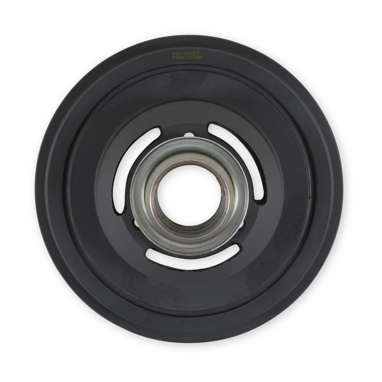 Replacement Damper VVT Cast Iron Damper for Gen III Hemi Mid-Mount Accessory Drive System VVT Black Finish Holley-4