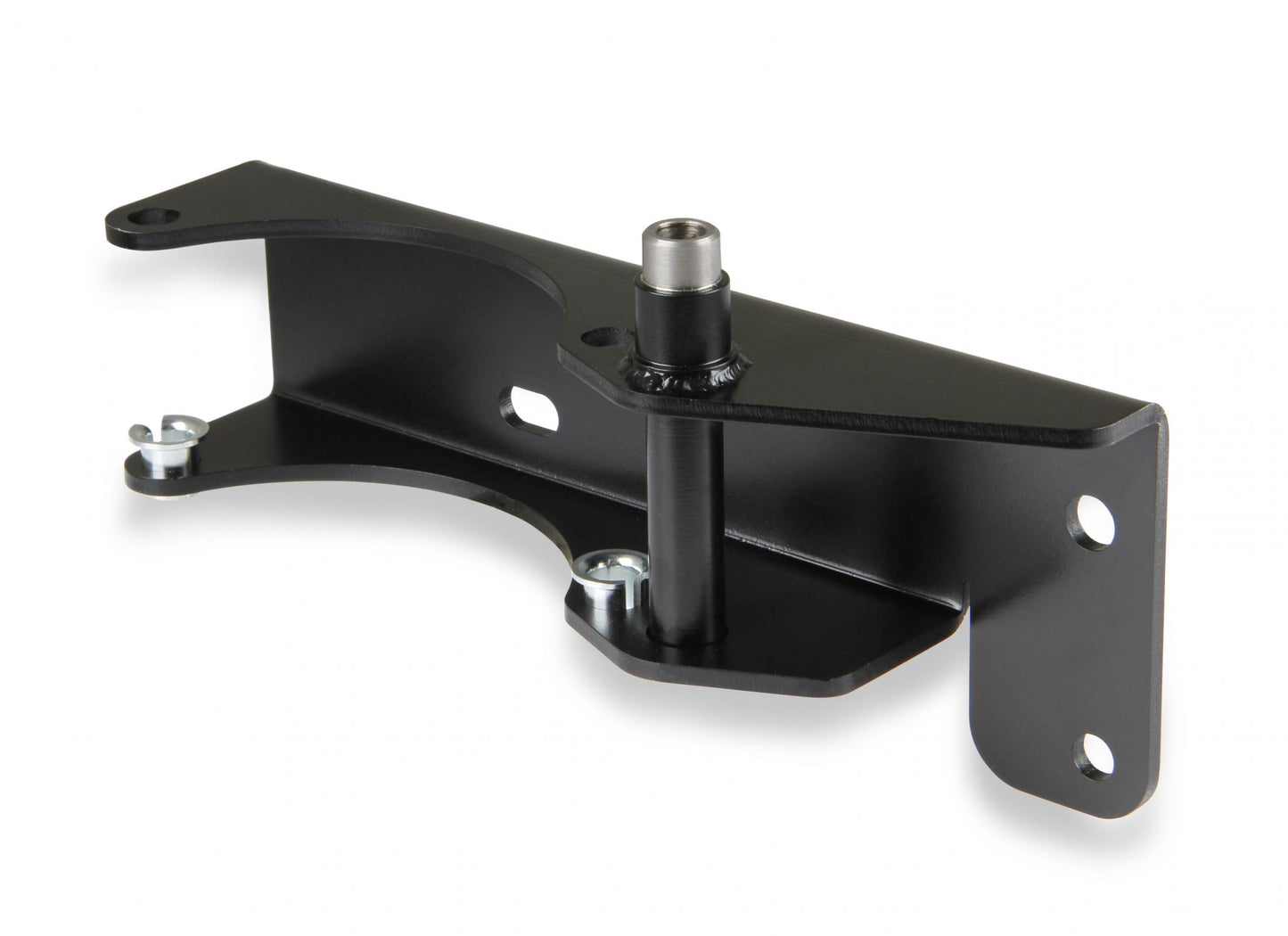 Gen III Hemi Alternator Relocation Kit W/ Alternator Moves Alternator Inward for Extra Clearance on Right Side of Engine Includes Alternator 197-302 (150 Amp Output) Black Brackets & Natural Aluminum Alternator Holley-1