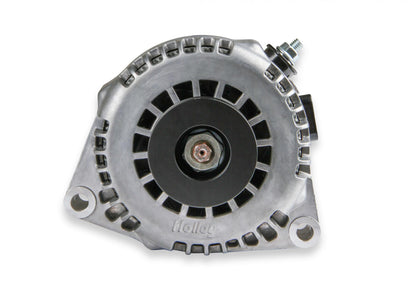 Gen III Hemi Alternator Relocation Kit W/ Alternator Moves Alternator Inward for Extra Clearance on Right Side of Engine Includes Alternator 197-302 (150 Amp Output) Black Brackets & Natural Aluminum Alternator Holley-11