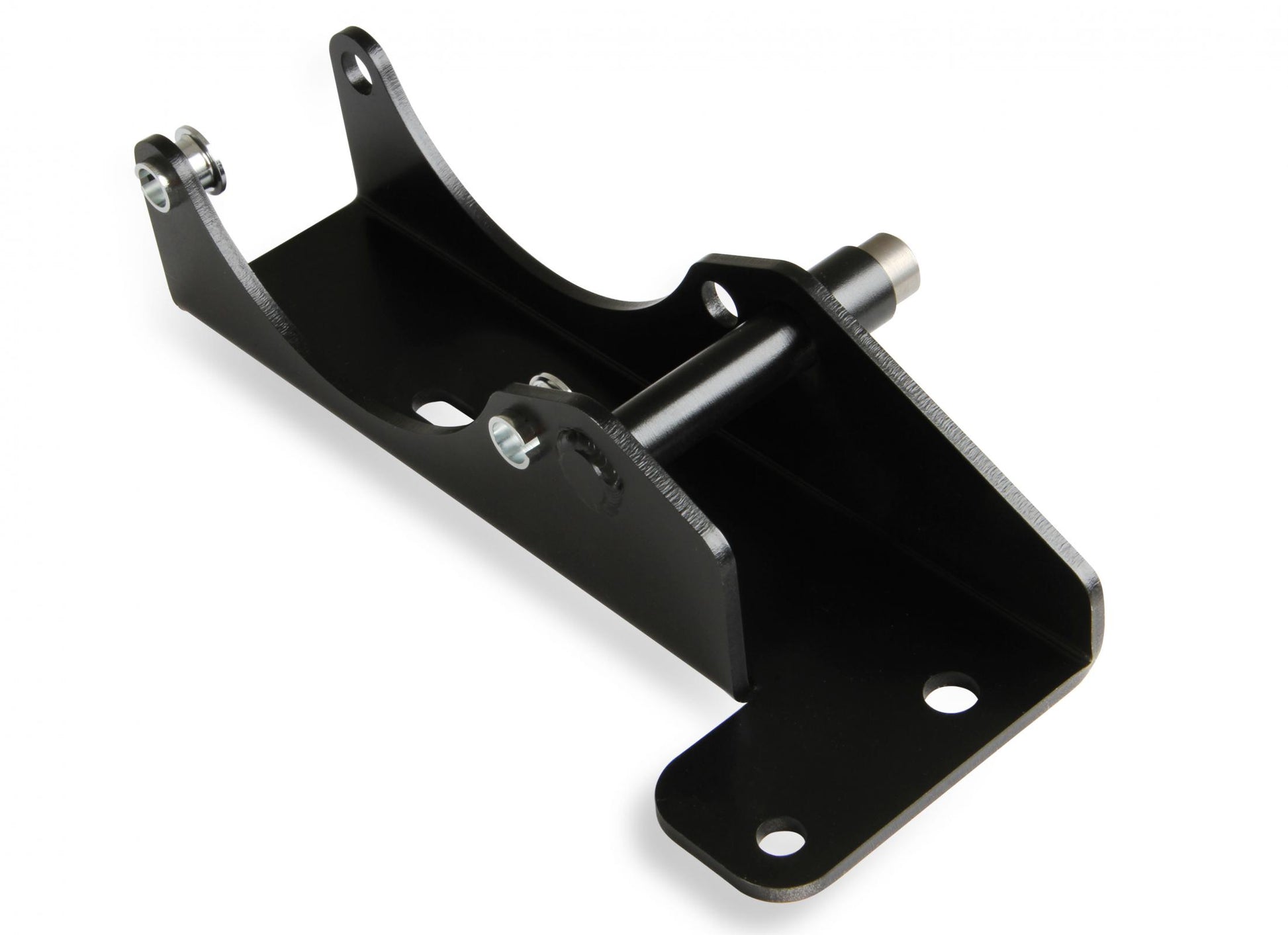 Gen III Hemi Alternator Relocation Kit W/ Alternator Moves Alternator Inward for Extra Clearance on Right Side of Engine Includes Alternator 197-302 (150 Amp Output) Black Brackets & Natural Aluminum Alternator Holley-10
