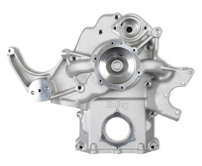 Replacement Timing Cover for Gen III Hemi Mid-Mount Accessory Drive System Non VVT Holley-4