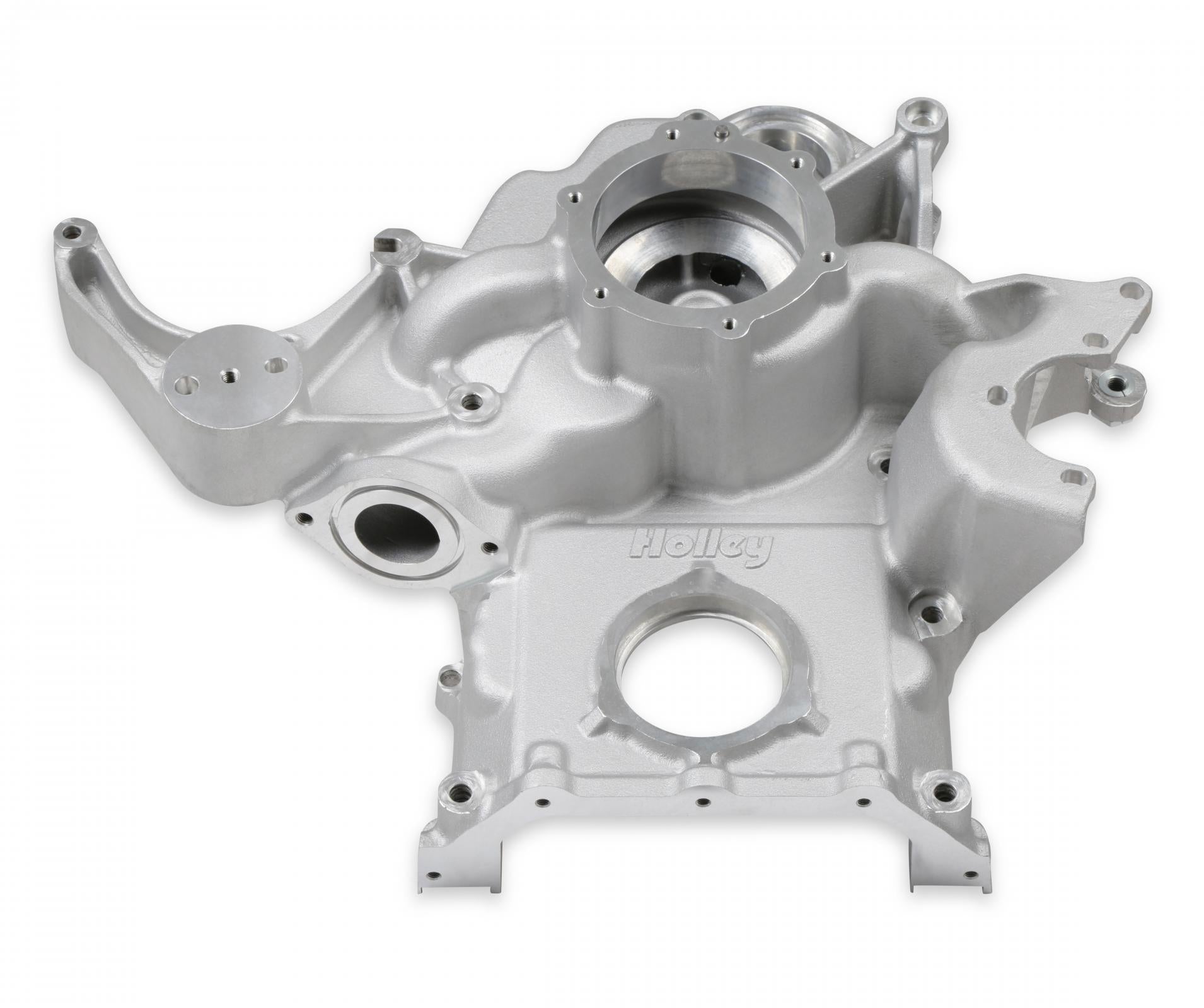 Replacement Timing Cover for Gen III Hemi Mid-Mount Accessory Drive System Non VVT Holley-7