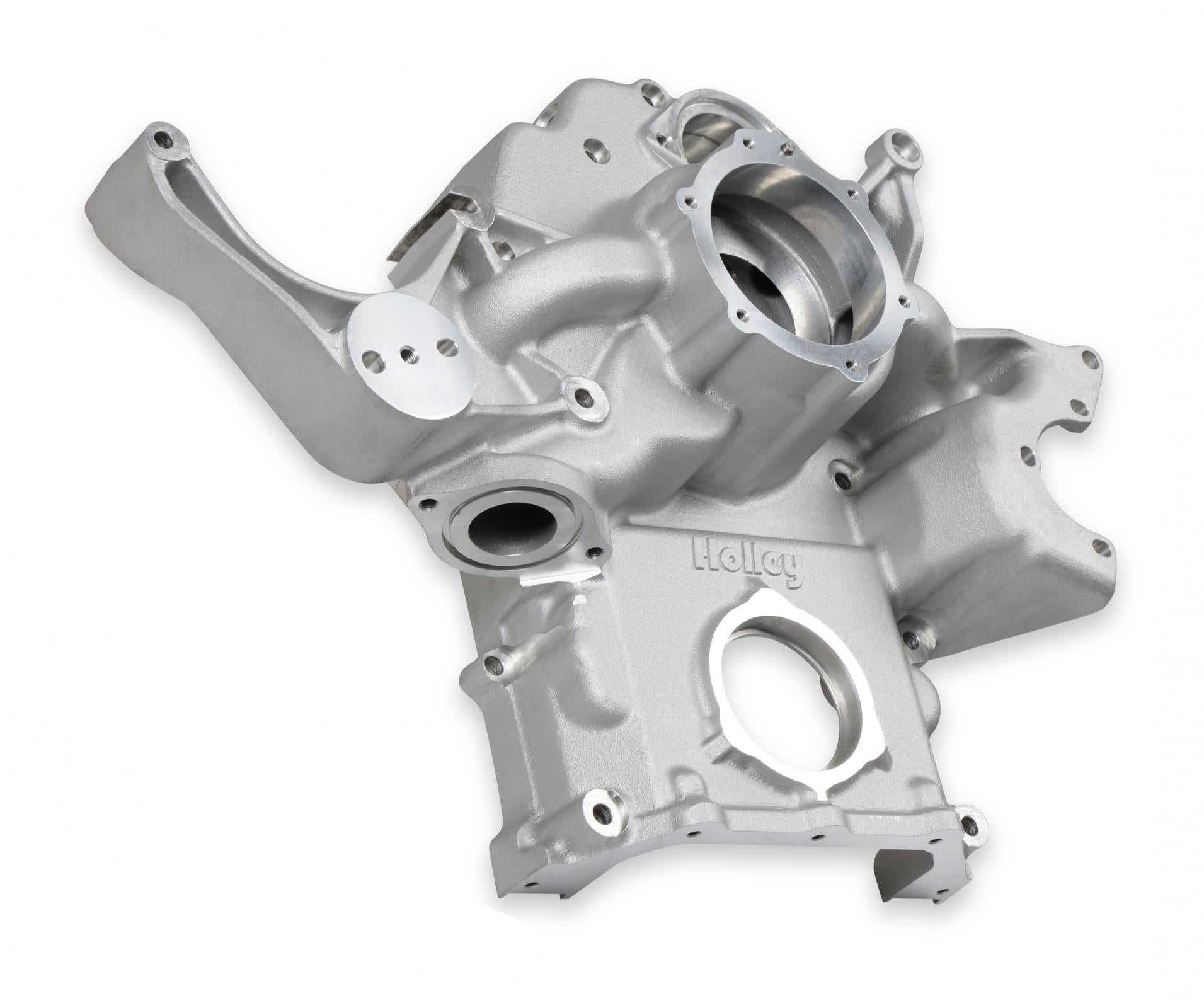 Replacement Timing Cover for Gen III Hemi Mid-Mount Accessory Drive System Non VVT Holley-9