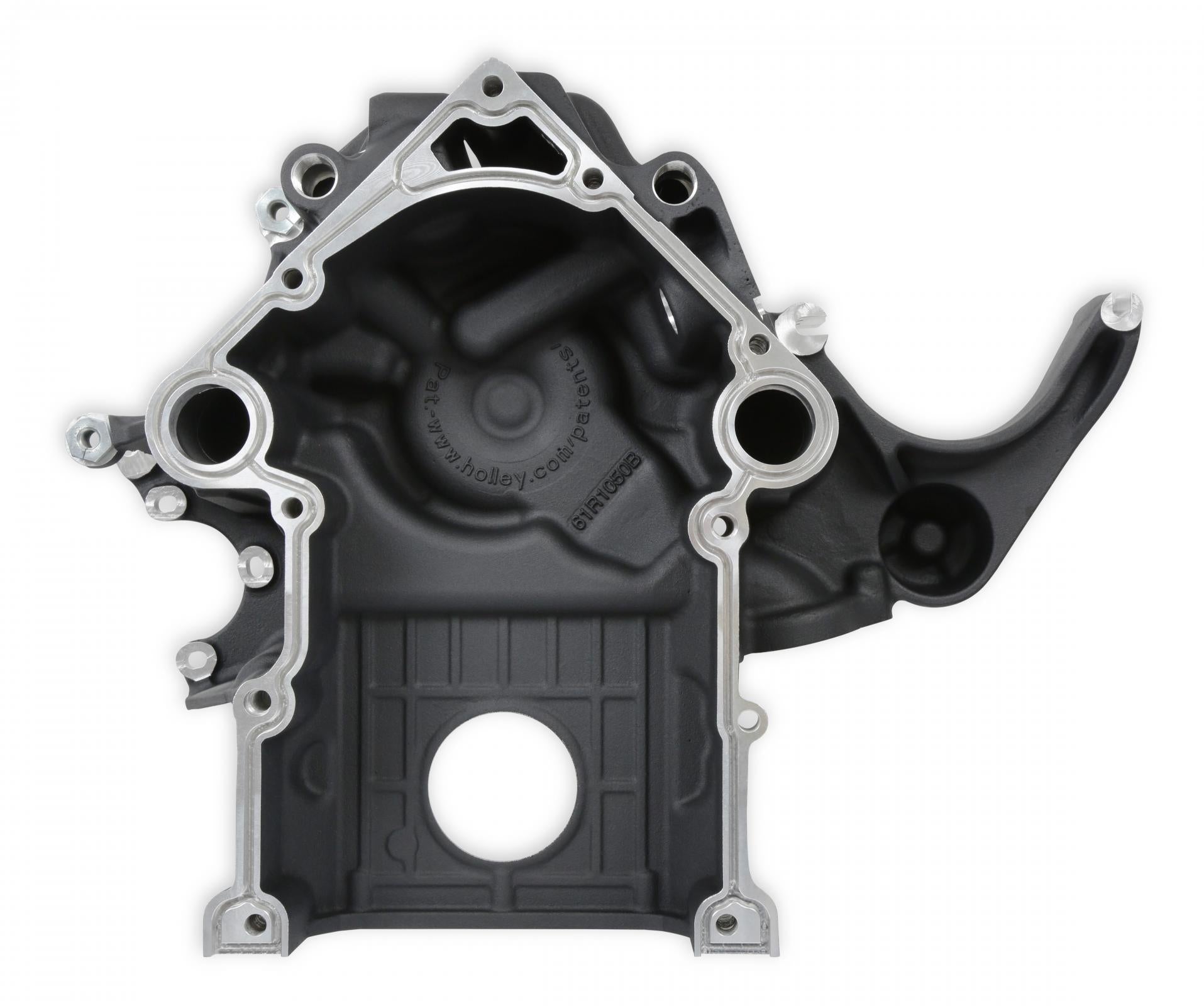Replacement Timing Cover for Gen III Hemi Mid-Mount Accessory Drive System Non VVT Holley-3