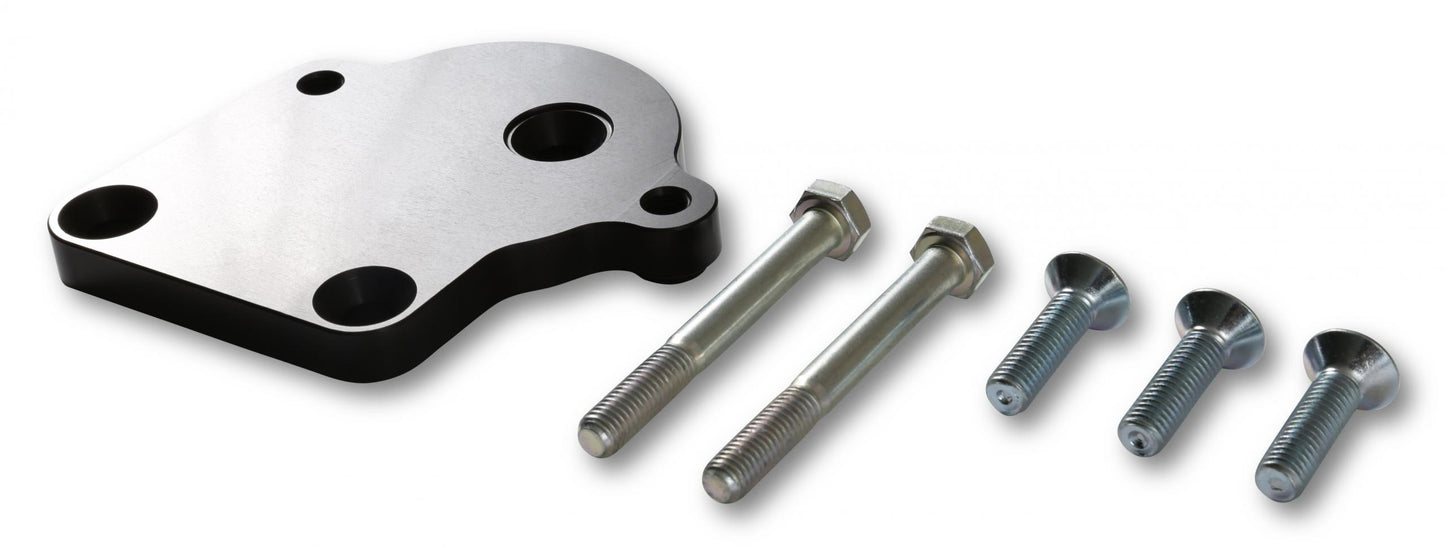 Mounting Plate for Steering Pump Car Applications Replacement Mounting Plate for Power Steering Pump 198-104 for 2003-2008 5.7L & 2005-2010 6.1L Gen III Hemi Engines Holley-2