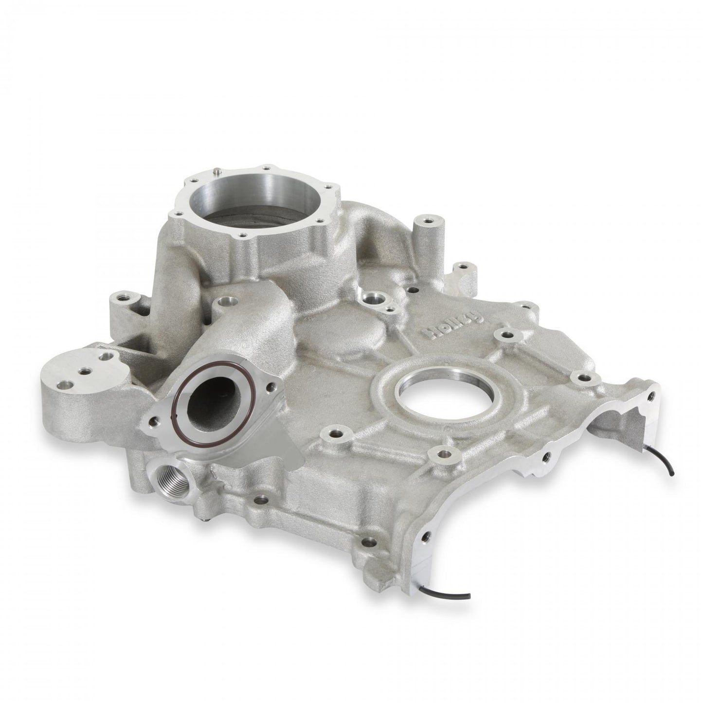 Timing Cover Ford 7.3L Godzilla Natural Fits Ford 7.3L Godzilla High-Mount Accessory Drive System Pan Only Holley-4