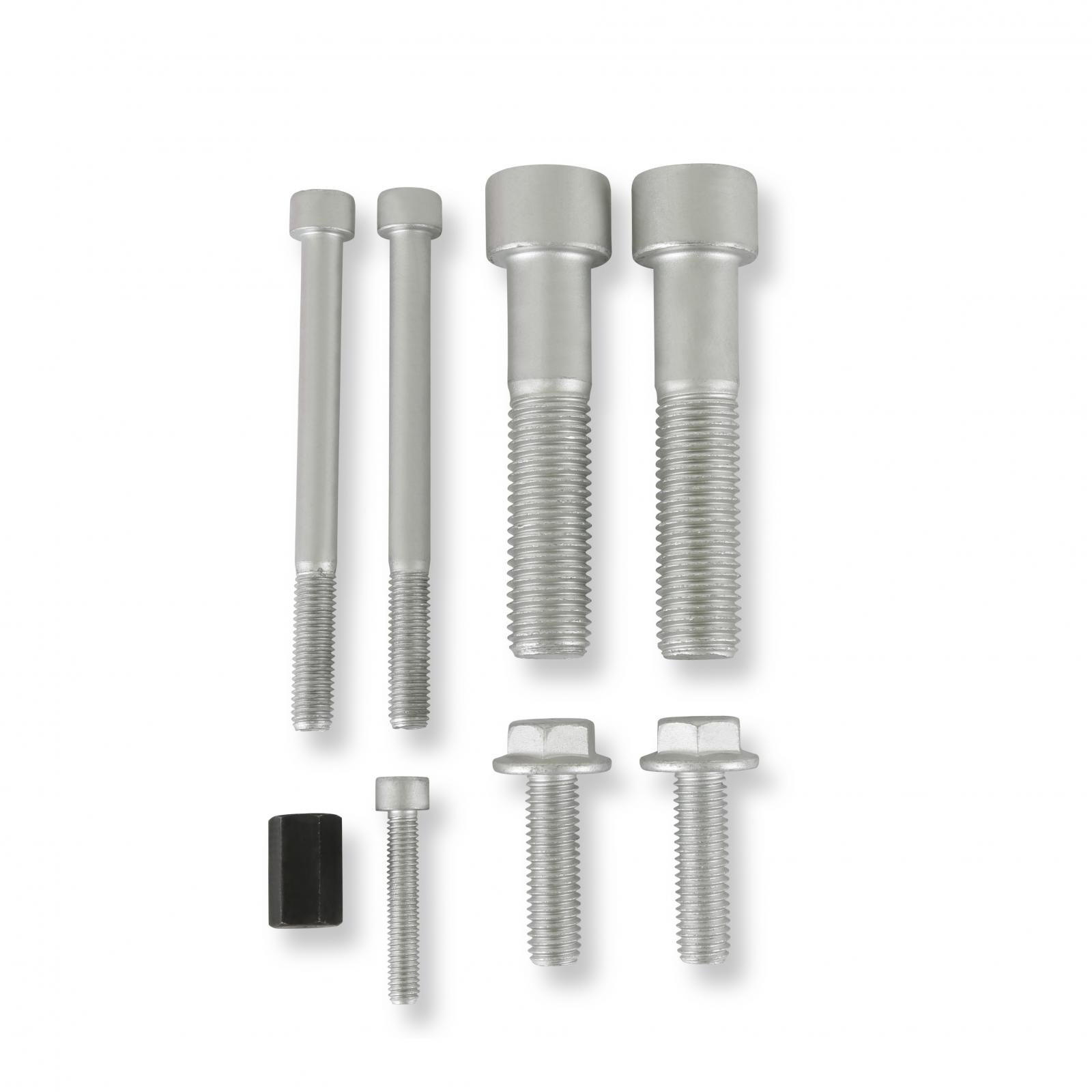 A/C Bracket with Hardware Optional Accessory for 7.3L Godzilla Engine with High-Mount Accessory Drive System Holley-2