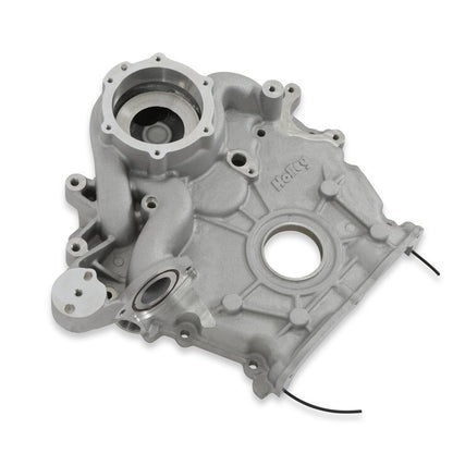 Timing Cover Ford 7.3L Godzilla Natural Fits Ford 7.3L Godzilla Engine with High-Mount Accessory Drive System OE Pan Only Holley-1