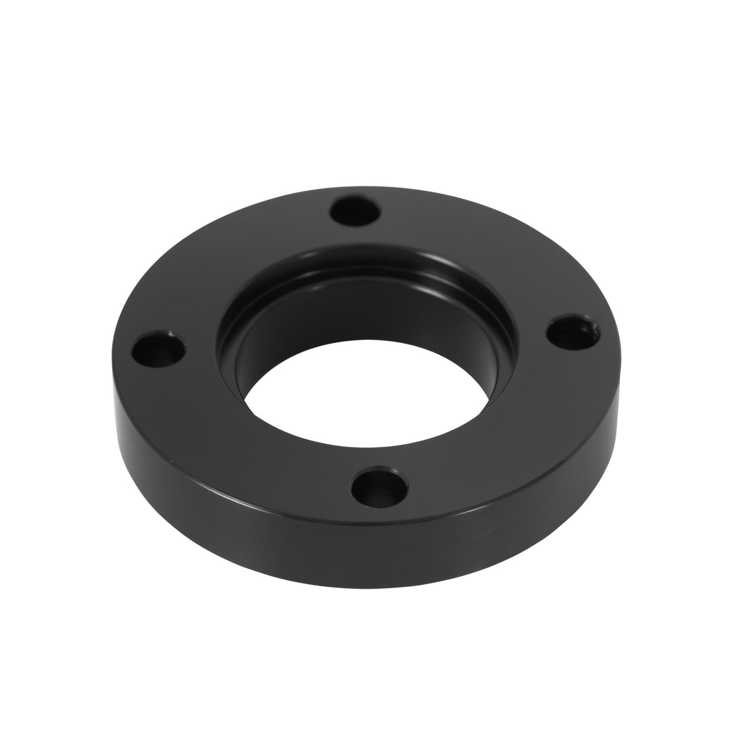 Spacer Kit, Small Block Ford Accessory Drive Crank Pulley 3.375 Damper Proper Length Crank Pulley Fasteners Included Spacer in Black Finish Holley-2