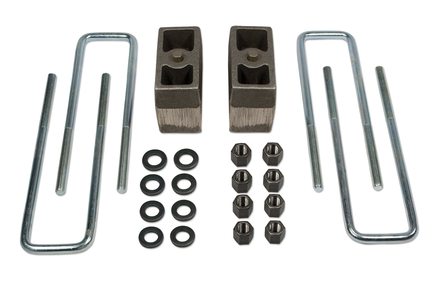 4 Inch Rear Block & U-Bolt Kit 69-72 Chevy Truck/GMC Truck/Suburban 1/2 & 3/4 Ton 4WD/Chevy Blazer/GMC Jimmy 1/2 Ton 4WD Tuff Country