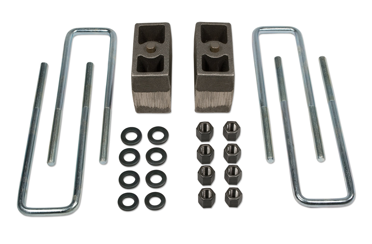 4 Inch Rear Block & U-Bolt Kit 69-72 Chevy Truck/GMC Truck/Suburban 1/2 & 3/4 Ton 4WD/Chevy Blazer/GMC Jimmy 1/2 Ton 4WD Tuff Country
