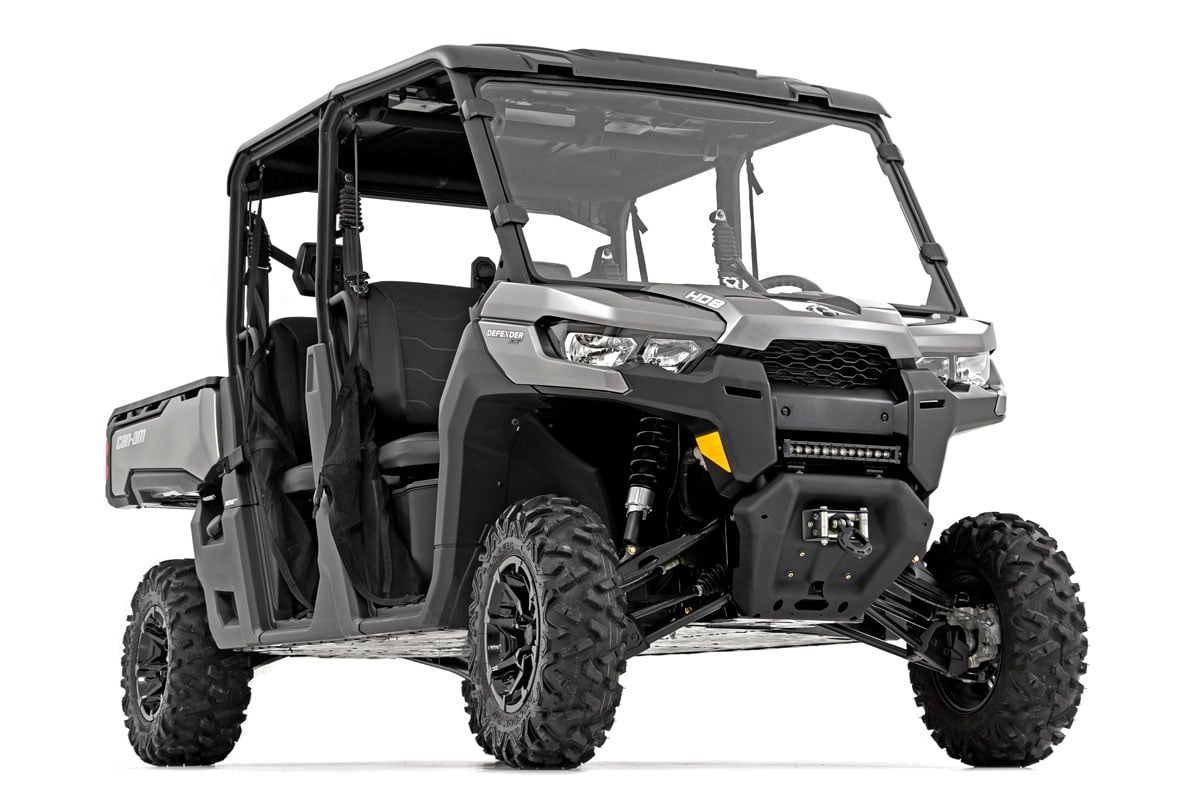 3 Inch Lift Kit 1.75 Inch Front Shocks Can-Am Defender HD 5/HD 8/HD 9/HD 10 Rough Country-2