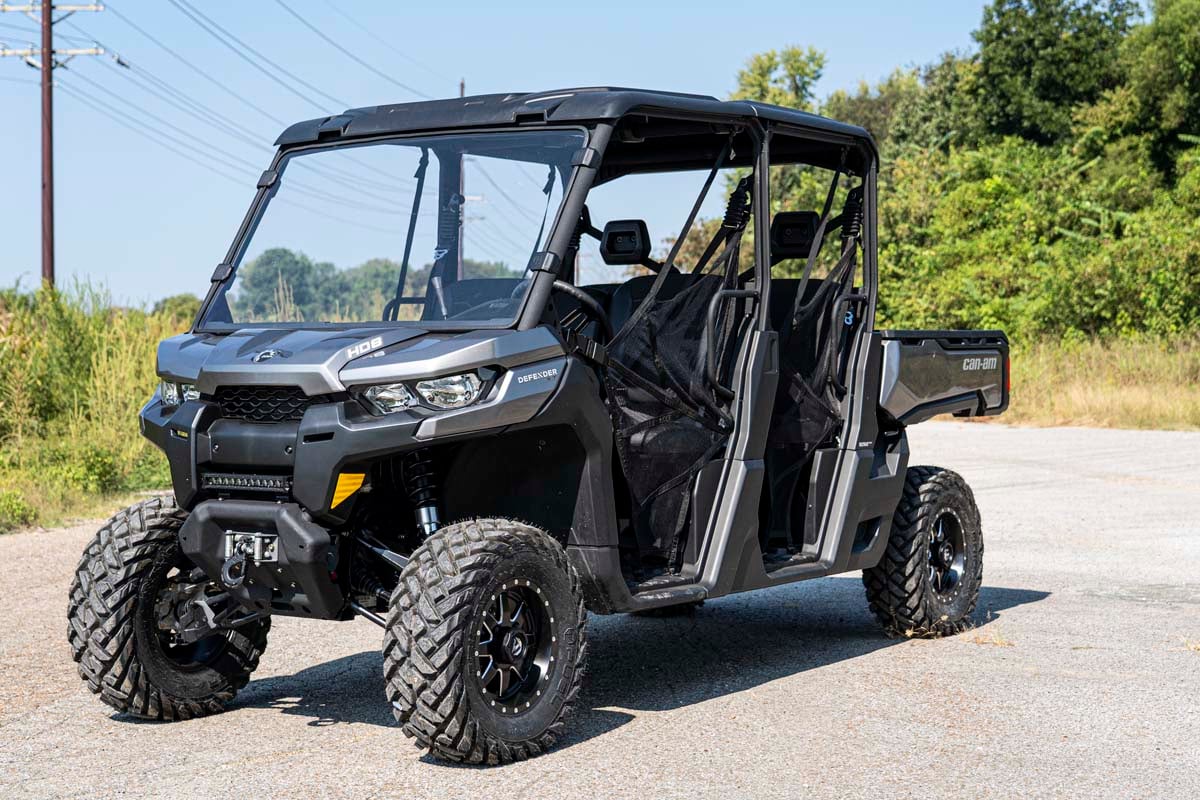 3 Inch Lift Kit 1.75 Inch Front Shocks Can-Am Defender HD 5/HD 8/HD 9/HD 10 Rough Country-5