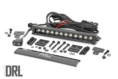 Can-Am Defender 12 Inch Recessed Bumper LED Kit Black Series 16-20 Defender Rough Country-4
