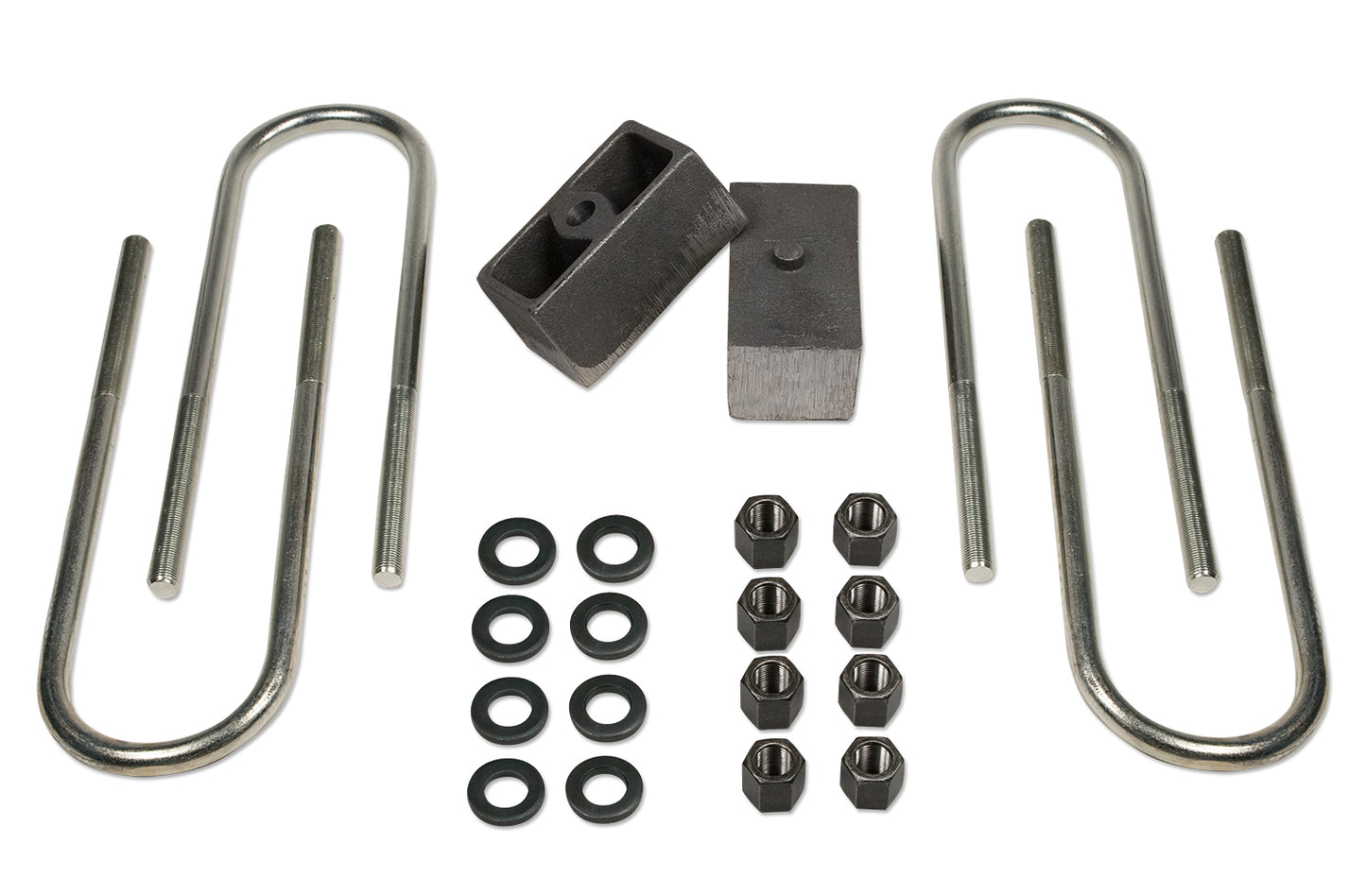 2 Inch Rear Block & U-Bolt Kit 73-87 Chevy Truck/GMC Truck 3/4 Ton 4WD/73-91 Chevy/GMC Suburban 3/4 Ton 4WD Tuff Country