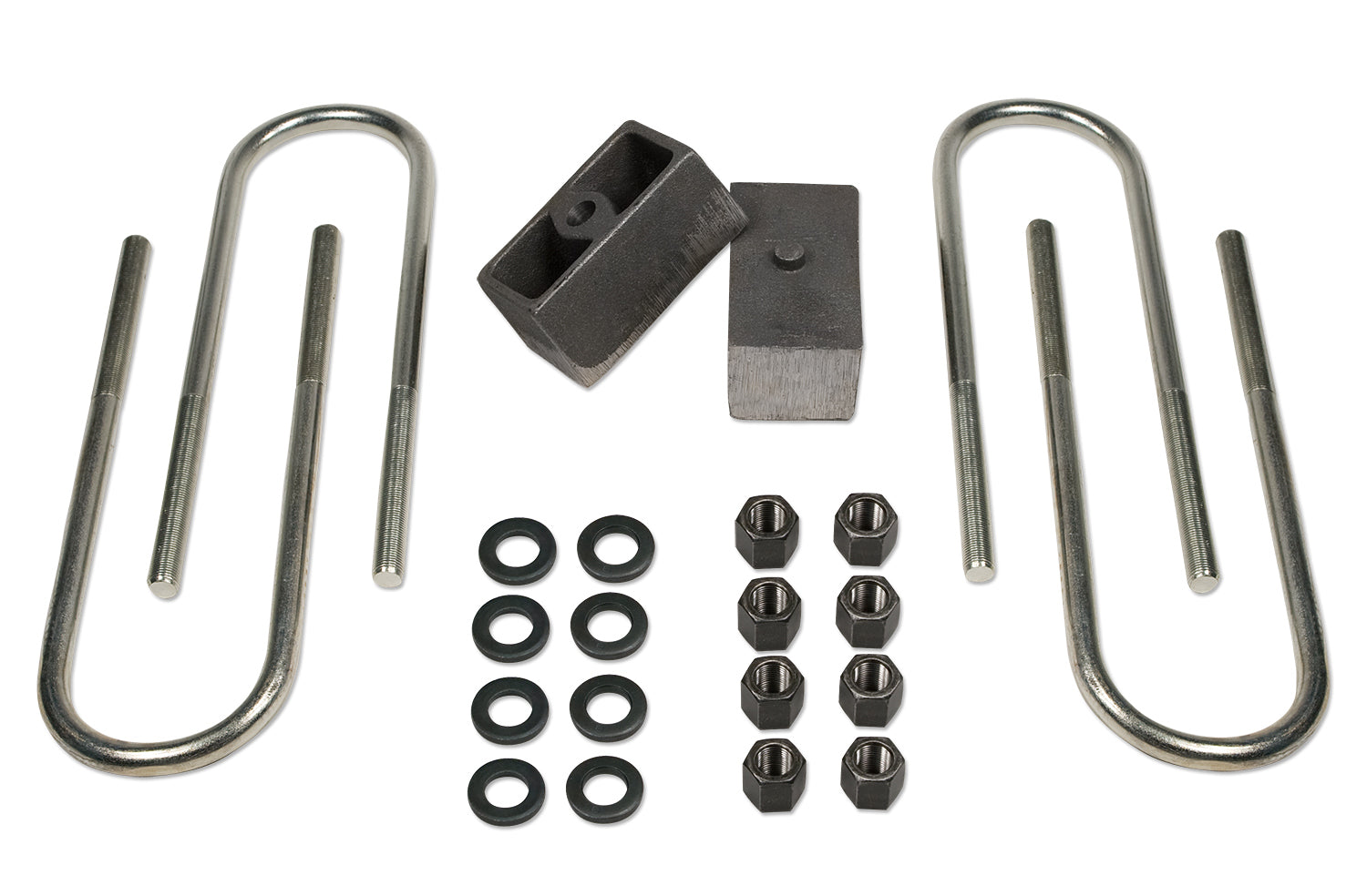 2 Inch Rear Block & U-Bolt Kit 73-87 Chevy Truck/GMC Truck 3/4 Ton 4WD/73-91 Chevy/GMC Suburban 3/4 Ton 4WD Tuff Country