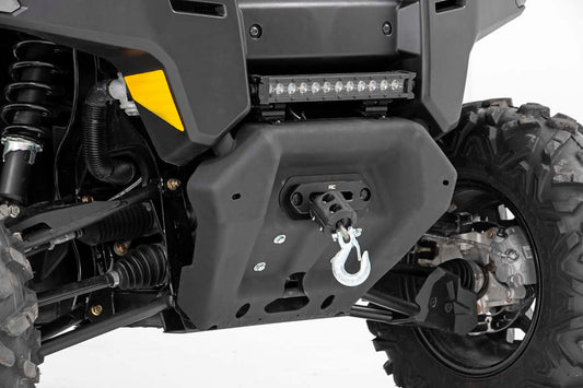 Rough Country Can-Am Defender Winch Mounting Plate For 16-Pres Cam-Am HD8/HD10 Rough Country