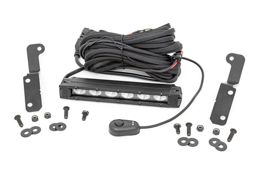 6 Inch LED Light Kit Cowl Mount Can-Am Maverick X3 Rough Country-1