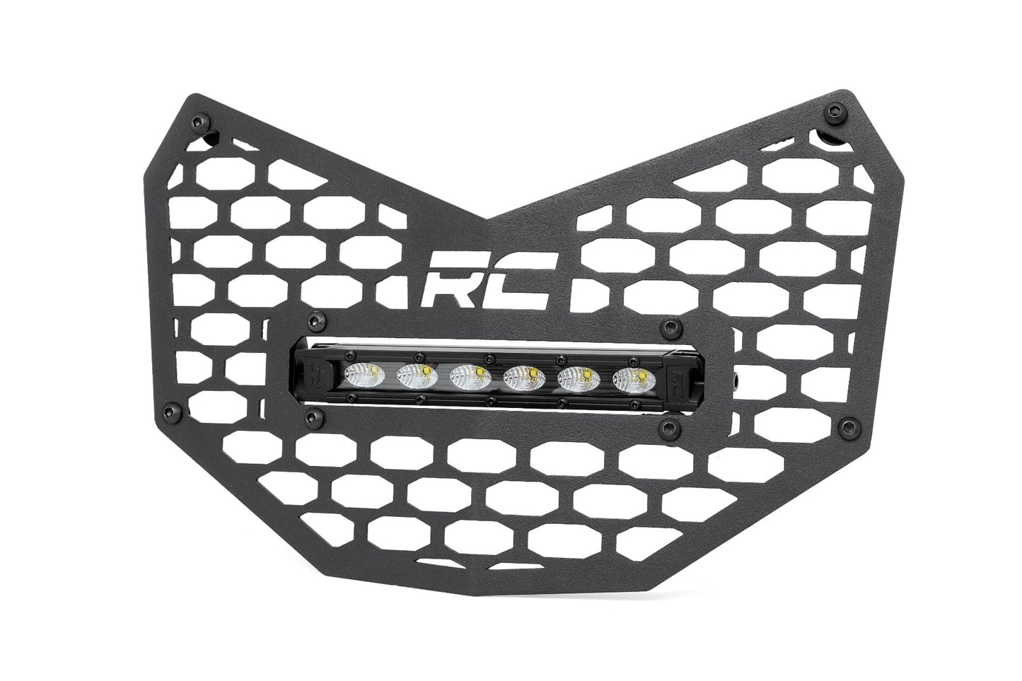 Rough Country 17-21 Can-Am Maverick X3 6-inch Slimline LED Grille Kit Rough Country