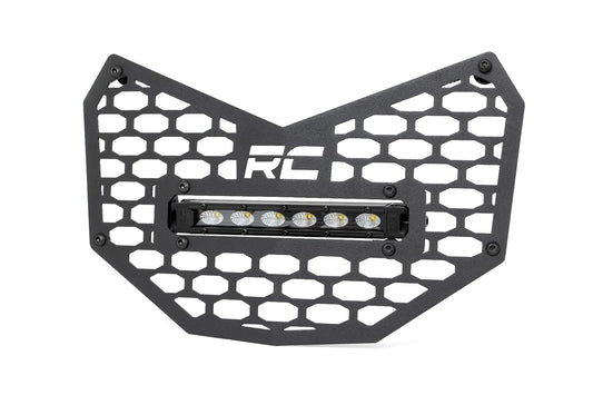 17-21 Can-Am Maverick X3 6-inch Slimline LED Grille Kit Rough Country-1