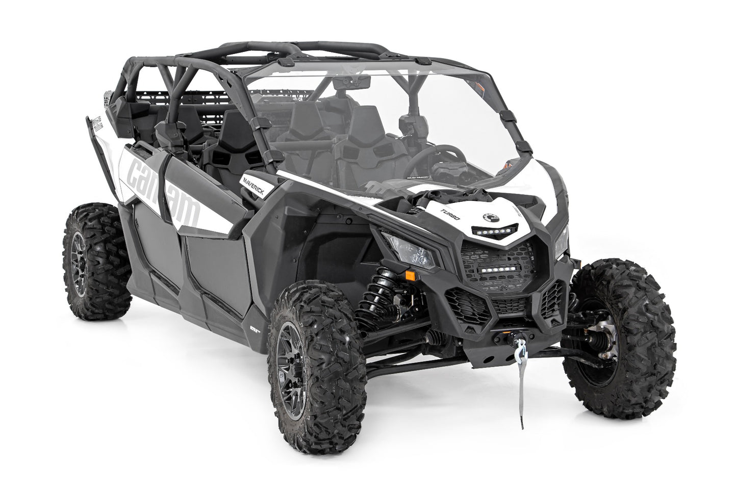 Rough Country 17-21 Can-Am Maverick X3 6-inch Slimline LED Grille Kit Rough Country