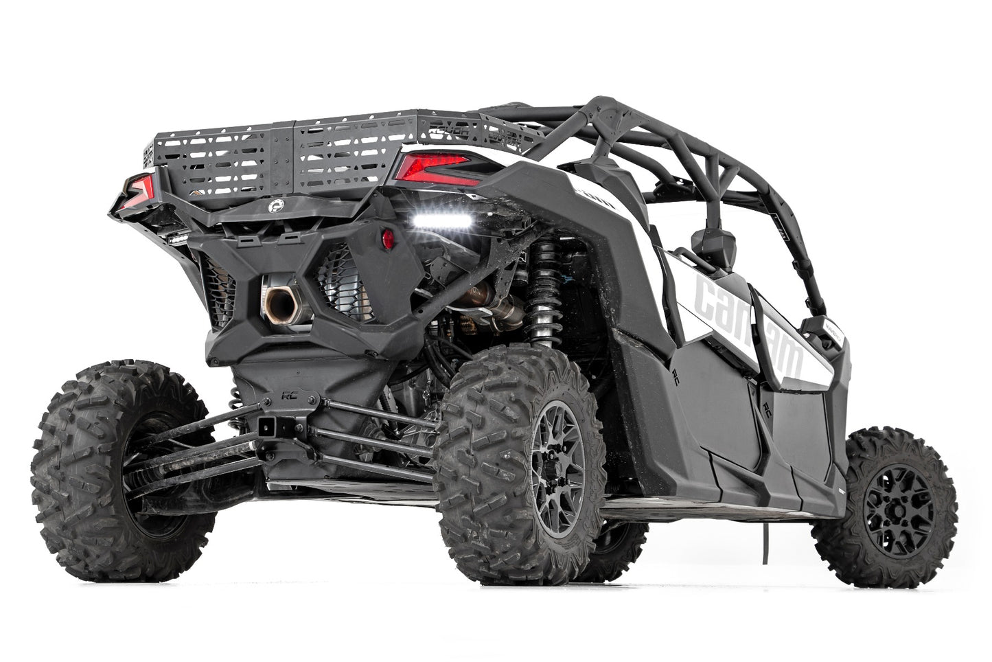 Rough Country 17-21 Can-Am Maverick X3 Rear Facing 6-Inch Slimline LED Kit Rough Country