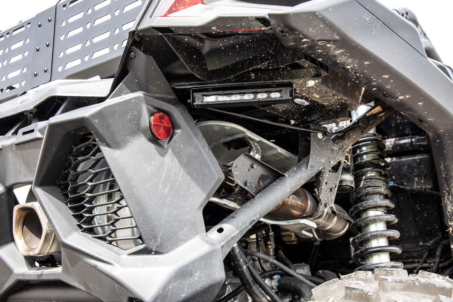 Rough Country 17-21 Can-Am Maverick X3 Rear Facing 6-Inch Slimline LED Kit Rough Country