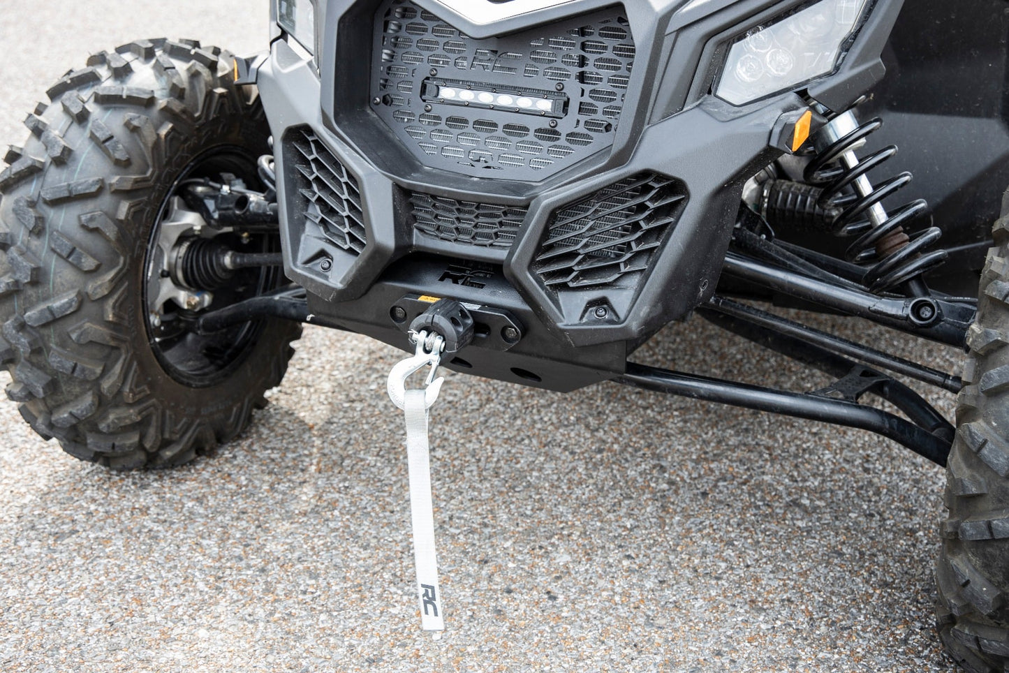Winch Mount Front Can-Am Maverick X3 Rough Country-5