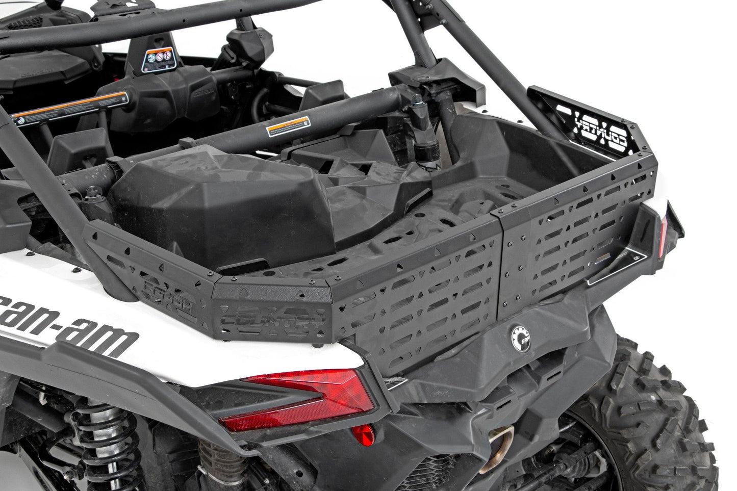 Rough Country Can-Am Rear Cargo Bed Enclosure 17-21 Can-Am Maverick X3 Rough Country