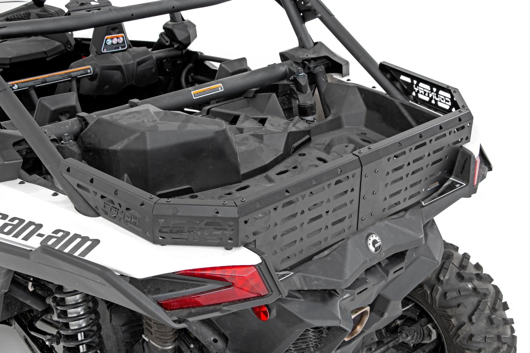 Rough Country Can-Am Rear Cargo Bed Enclosure 17-21 Can-Am Maverick X3 Rough Country