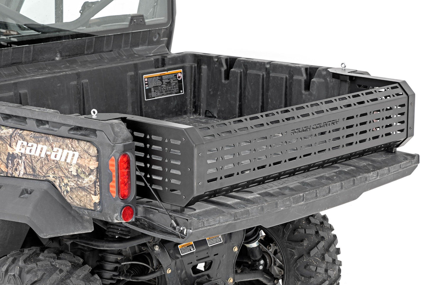 Rough Country Tail Gate Extension 16-22 Can-Am Defender HD 10/18-22 Defender HD 10 XTP Rough Country