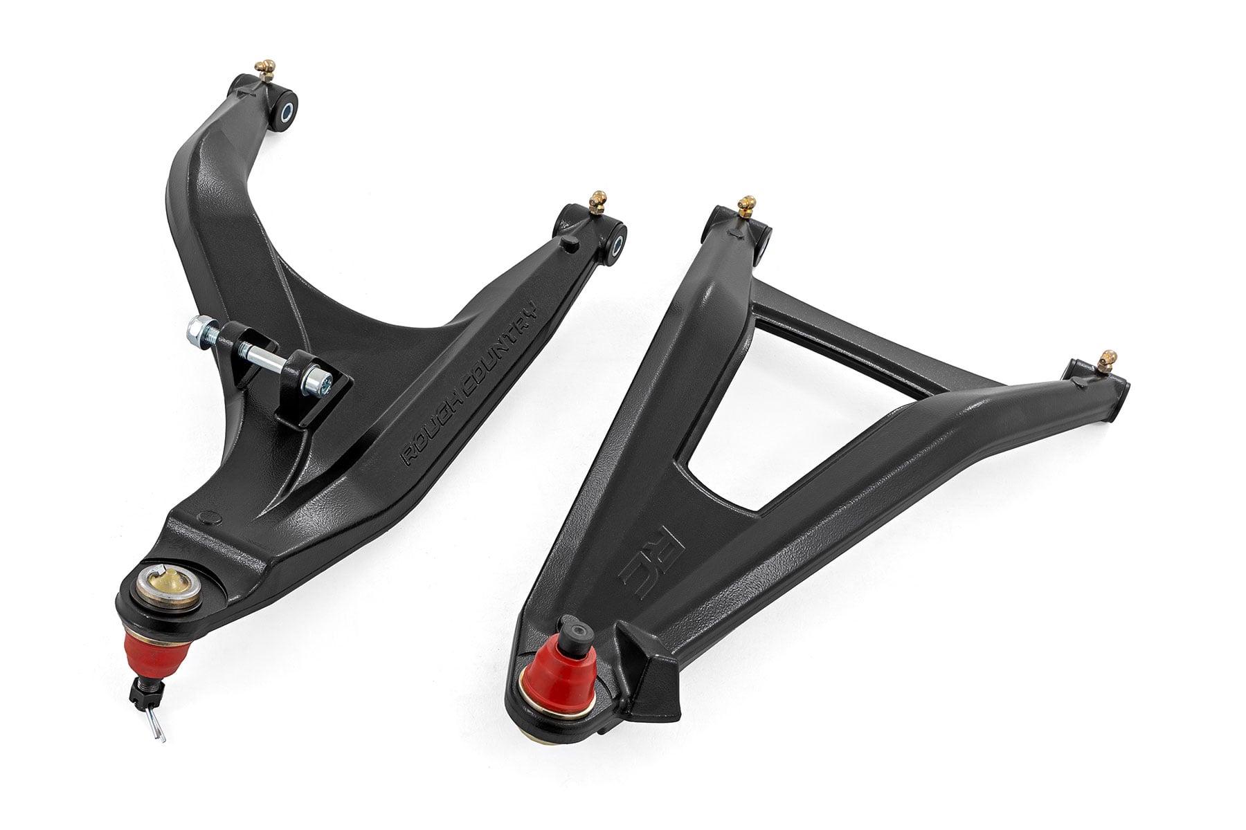 Aluminum Control Arms High Clearance w/ 2 Inch Forward Offset Black Can-Am Defender HD Rough Country-2
