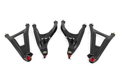 Aluminum Control Arms High Clearance w/ 2 Inch Forward Offset Black Can-Am Defender HD Rough Country-4