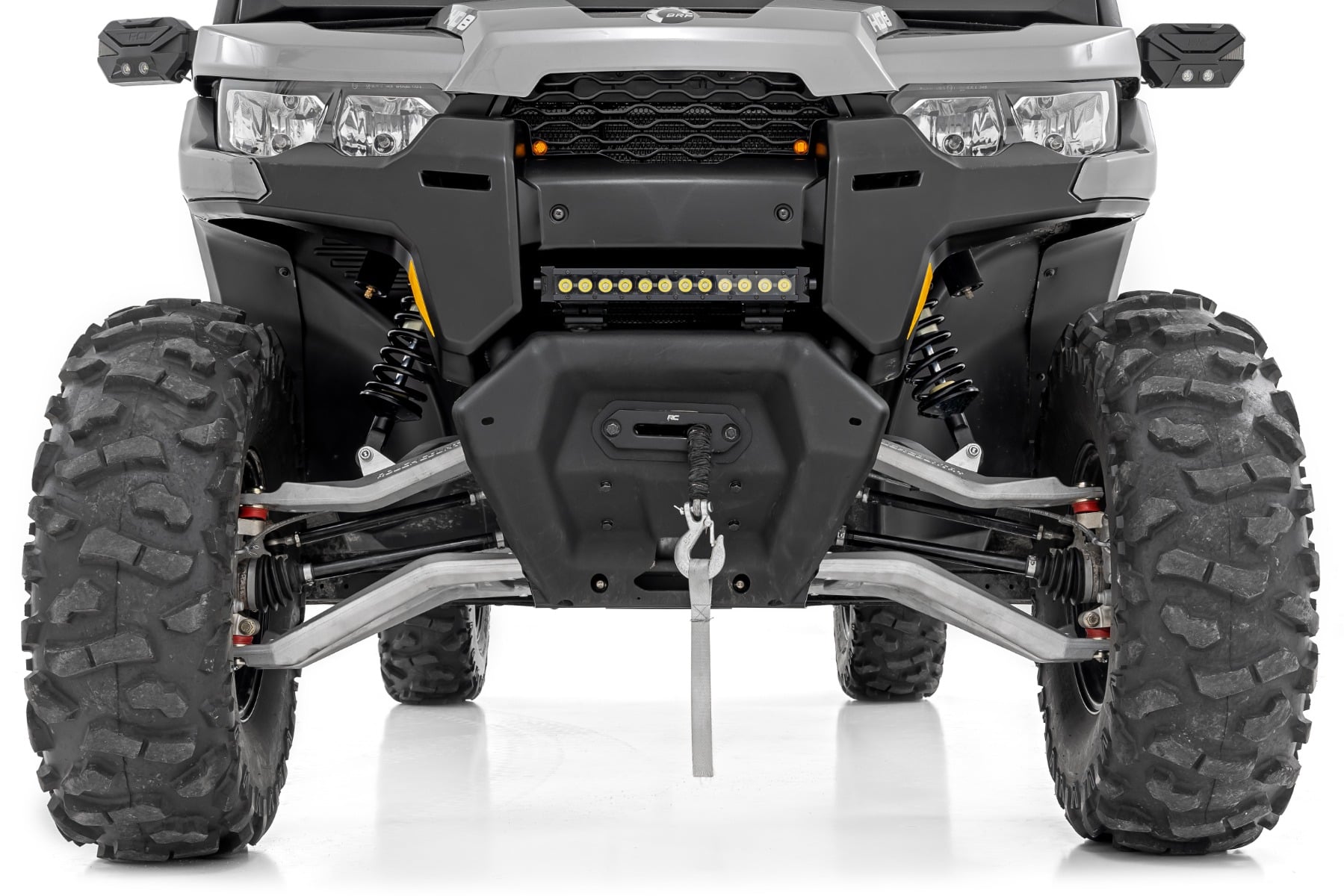 Aluminum Control Arms High Clearance w/ 2 Inch Forward Offset Can-Am Defender HD Rough Country-1