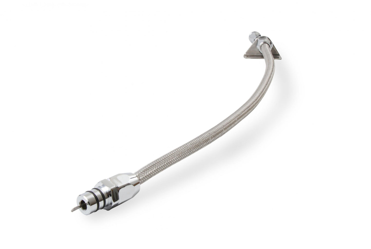 Automatic Transmission Dipstick & Tube Braided Stainless Steel Fits GM 700R4 Mr Gasket-3