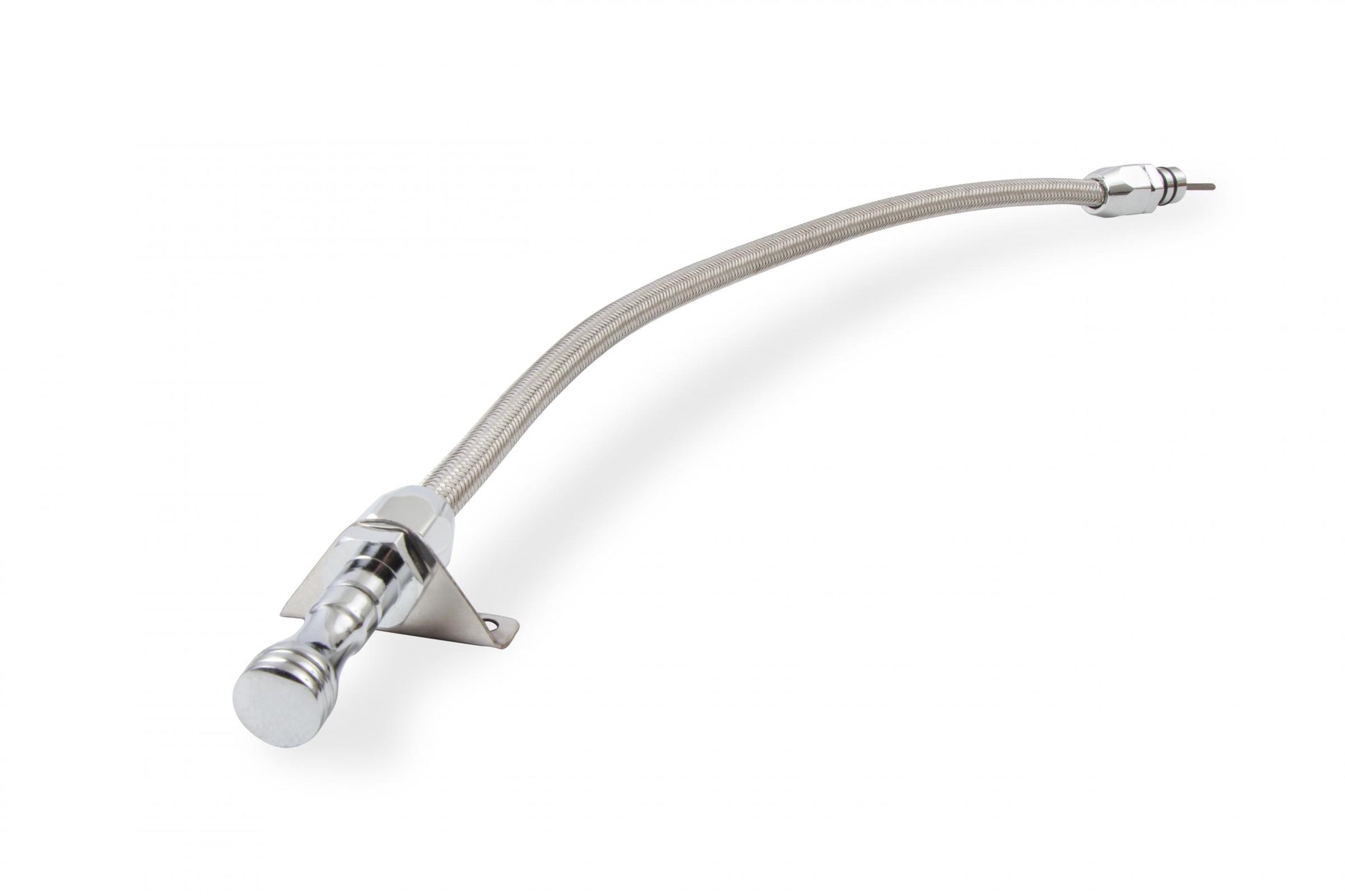 Automatic Transmission Dipstick & Tube Braided Stainless Steel Fits GM 700R4 Mr Gasket-5