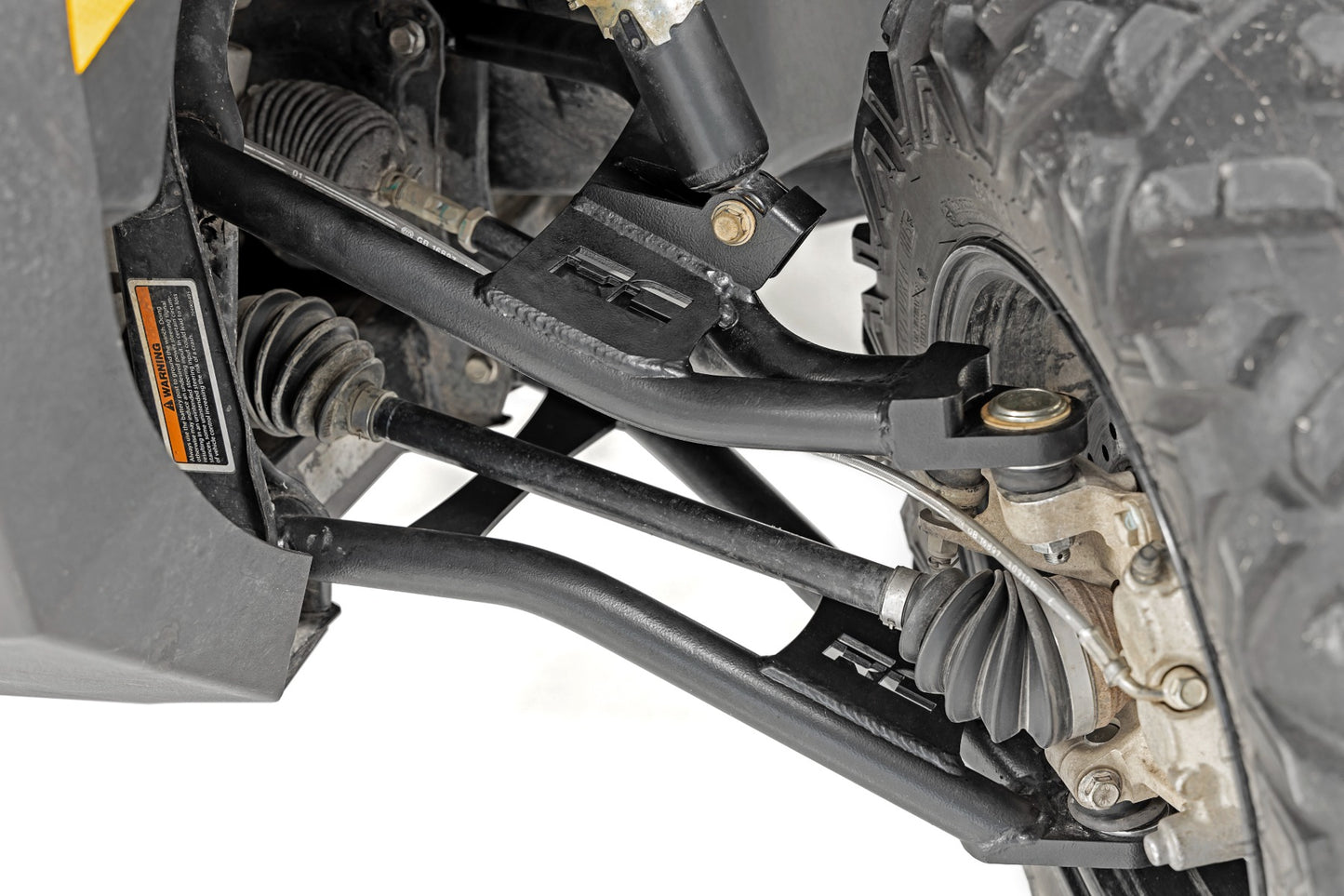 High Clearance 2 Inch Forward Offset Control Arms w/Ball Joints 16-19 Can-Am Defender Rough Country-1