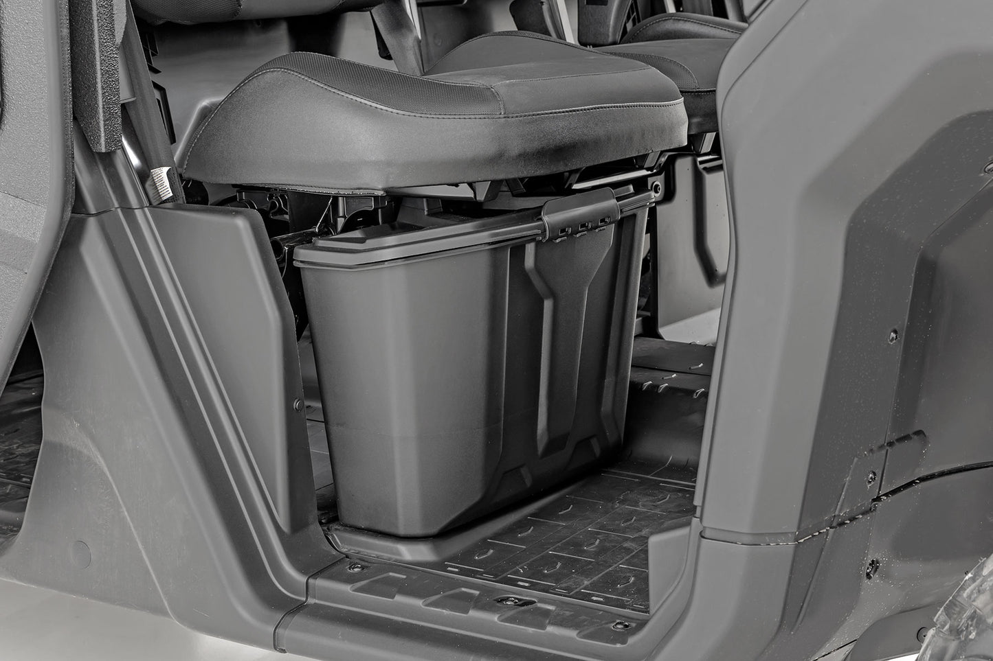Under Seat Storage Box Passenger Seat Can-Am Defender HD 5/HD 8/HD 9/HD 10 Rough Country-4