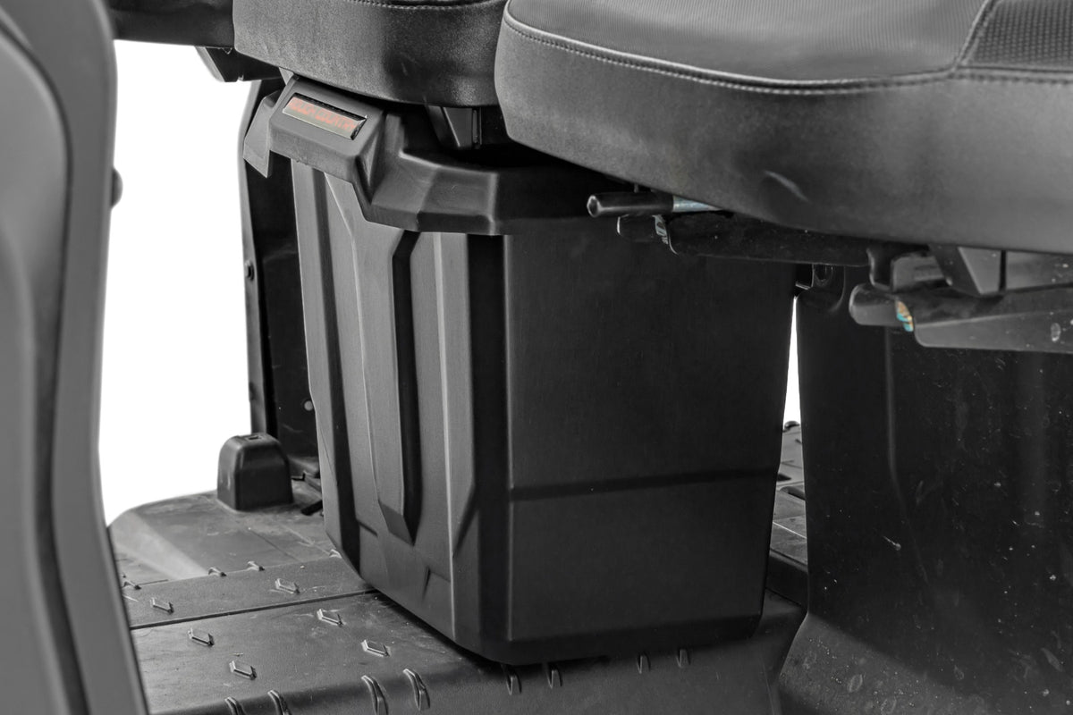 Under Seat Storage Box Center Seat 16-22 Can-Am Defender 4WD Rough Country-1